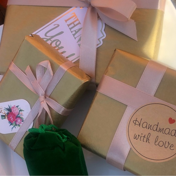 New- Gold Jewelry Set for Women, Dubai Gold Plated Jewelry Set, Gold Necklace - Picture 6 of 6